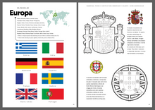 Carregar imagem no visualizador da galeria, Bandeiras, Países e Capitais