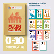 Carregar imagem no visualizador da galeria, Aprendendo os números com flash cards
