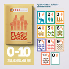 Carregar imagem no visualizador da galeria, Aprendendo os números com flash cards
